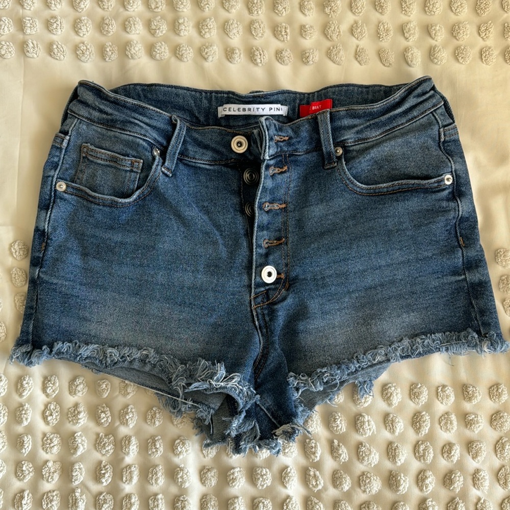 Celebrity Pink “The Brat” jean shorts | Size: 11 (Waist 30)